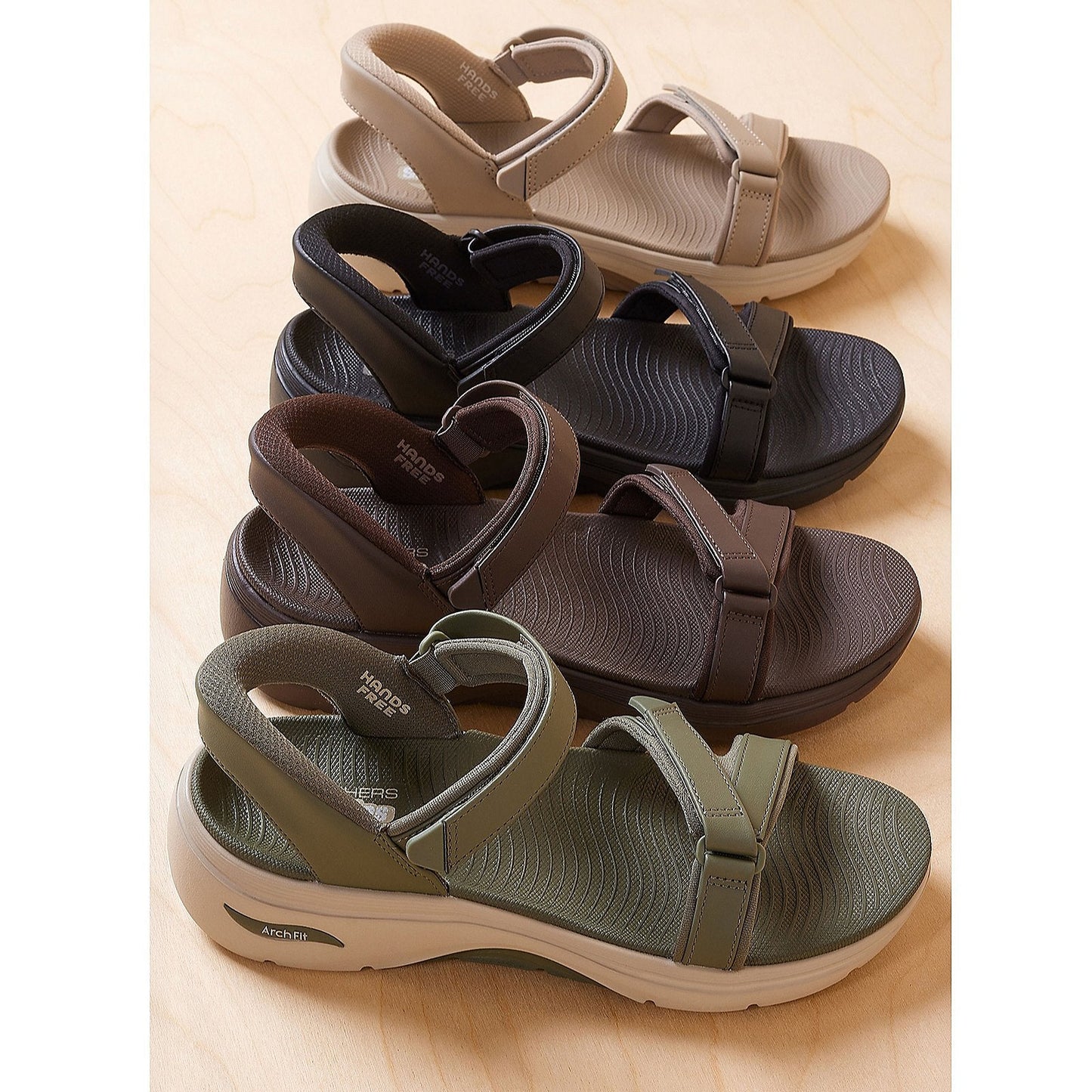 🔥 SKECHERS® GoWalk Arch Fit Slip-In Sandals – Exclusive Comfort Edition | MAJOR QVC SALE